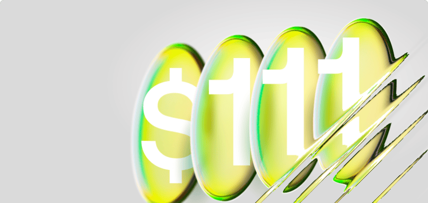 Nós emitimos o Bônus de U$111