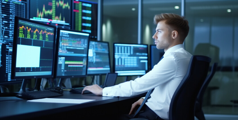 Where should the stop loss be positioned in forex trading?