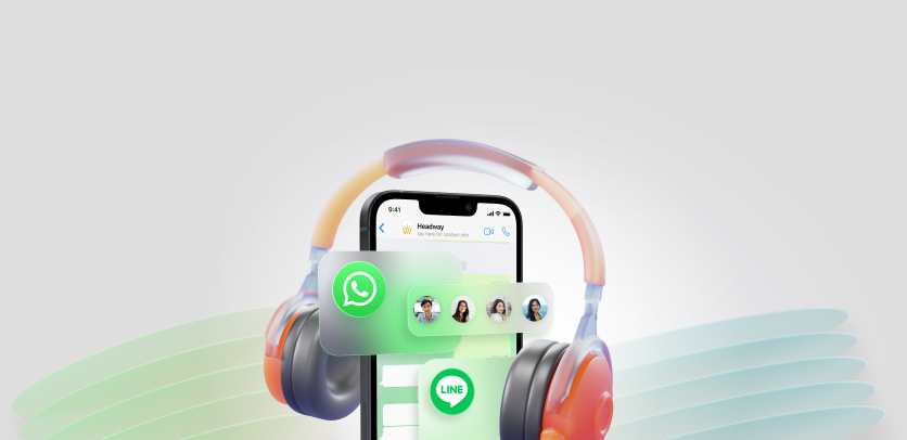 Keprihatinan Pelanggan Kini Ada Di WhatsApp dan Line