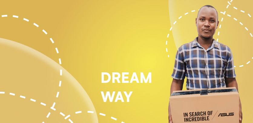 Headway offre un nouveau matériel à un travailleur dévoué