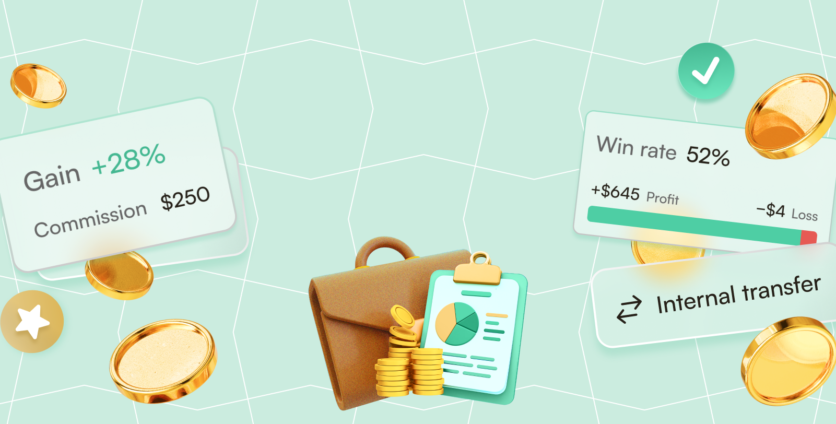 Cách sử dụng Tỷ lệ sao chép trong Headway Copytrade