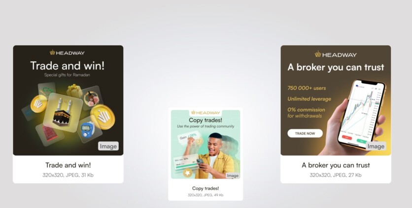 Promo Materials for Partners Now in Personal Area