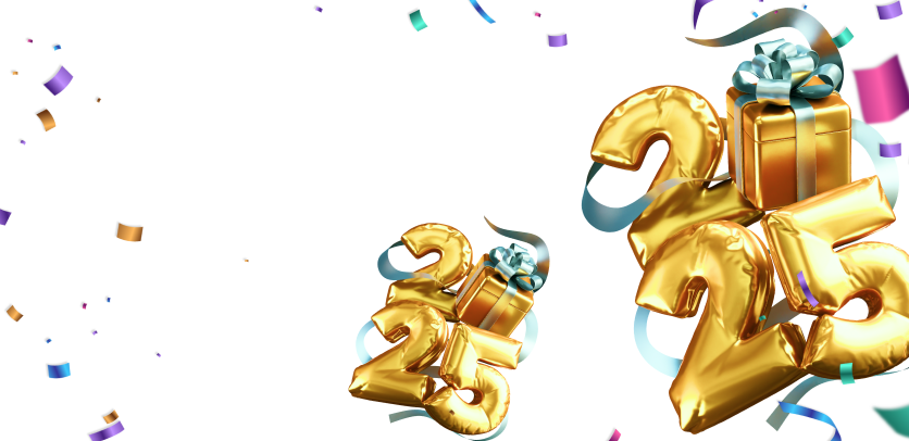 Heureuse année 2025 !