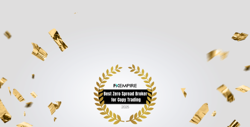 Headway galardonado como El mejor bróker con cero spread por Copy Trading
