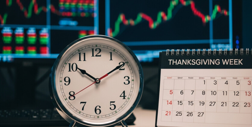 ¿El mercado de valores cierra temprano el día antes del Día de Acción de Gracias? ¡Esto es lo que necesitas saber!