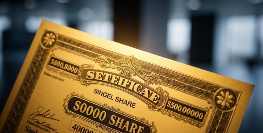 Quelle entreprise a un prix d’action dépassant 500 000 $ par action ?