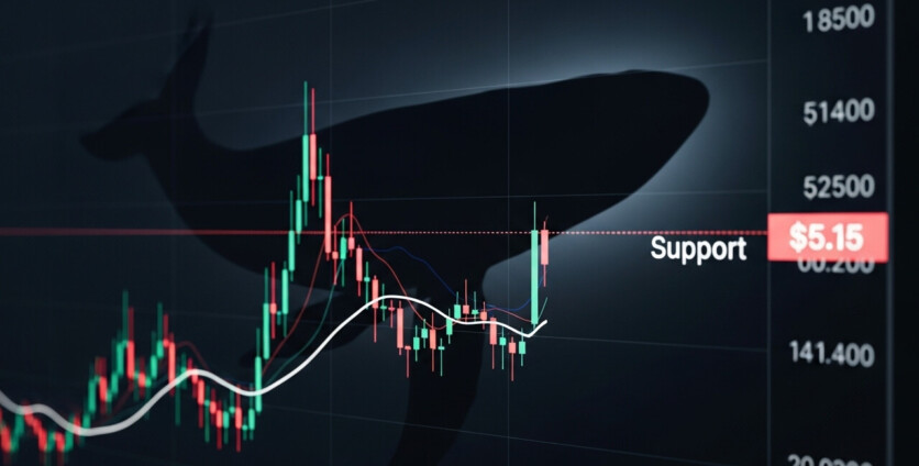 La valeur de Chainlink (LINK) peut-elle trouver un support à 5 $ alors que les baleines interviennent ?