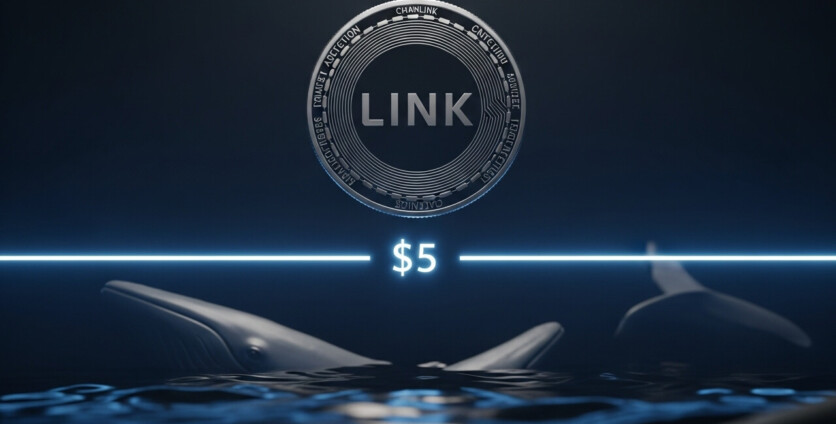 Will Chainlink’s LINK Value Find Support at $5 as Whales Step In?
