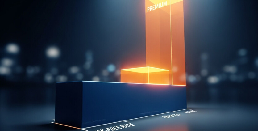 What is the Term for the Excess Return an Asset Earns Based on the Level of Risk Taken?