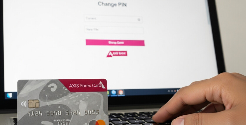 วิธีเปลี่ยนรหัส PIN ของบัตรฟอเร็กซ์ของธนาคาร Axis ทางออนไลน์