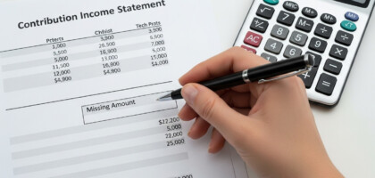 How to Compute the Missing Amounts in Your Contribution Income Statement?