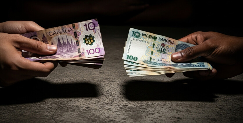 Quel est le taux du dollar canadien par rapport au naira aujourd’hui sur le marché noir ?