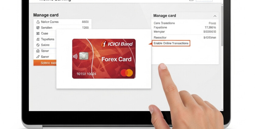 Cómo habilitar transacciones en línea en su tarjeta Forex de ICICI: Una guía paso a paso