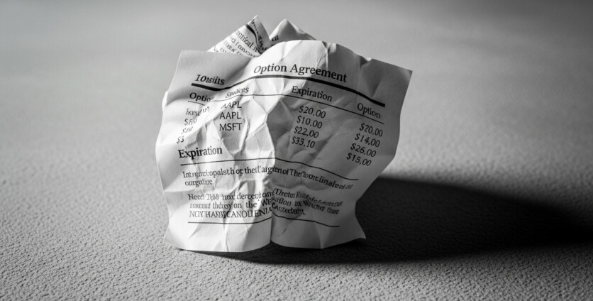 What Happens When an Option Contract Has No Intrinsic Value at Expiration?