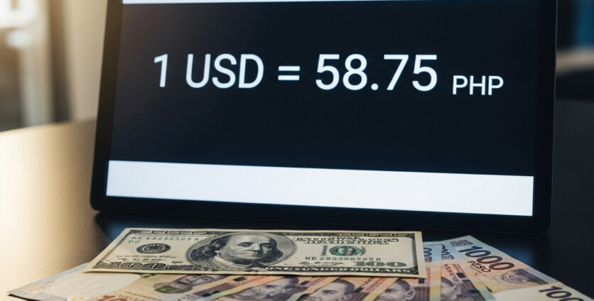 What is the Current Exchange Rate from Dollar to Philippine Peso?