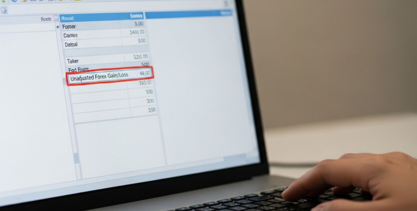 Removing Unadjusted Forex Gain/Loss Entries in Tally ERP 9