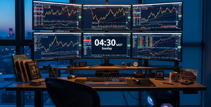 Forex Market Opening Times on Sunday in South Africa