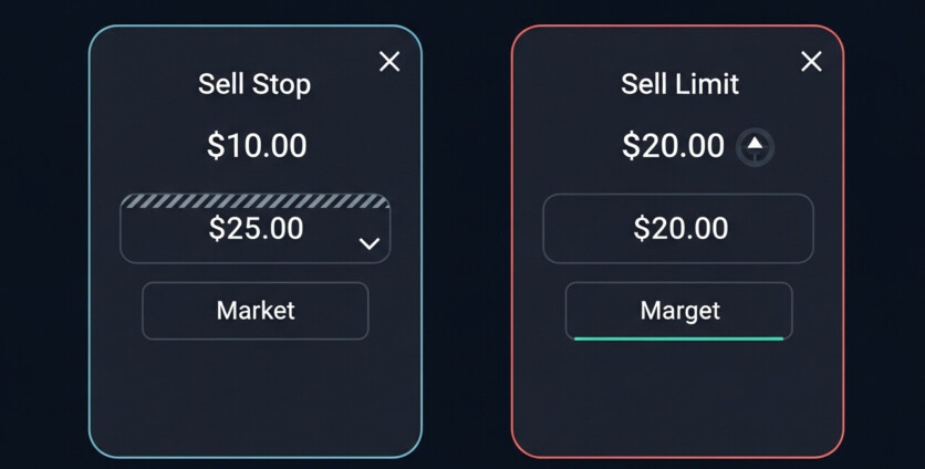 Sell Stop vs. Sell Limit: Key Differences in Forex Trading