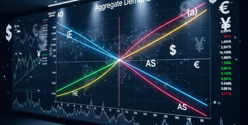 Forex Market’s Impact on GDP: An Analysis with Aggregate Demand and Supply Graphs