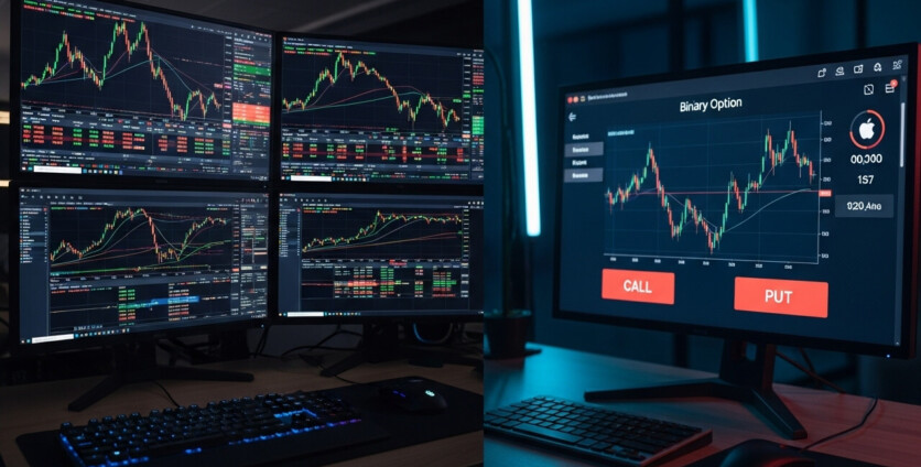 Navigating the Markets: Forex Trading vs. Binary Options Explained