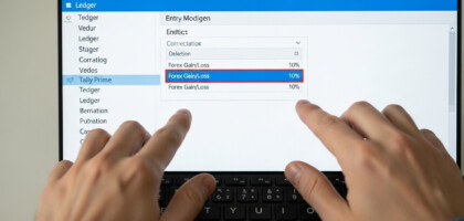 Removing Forex Gain or Loss Entries in Tally Prime