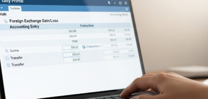 Forex Exchange: Gain or Loss Accounting and Transfer in Tally Prime