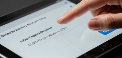 What Is the Minimum Initial Requirement When Purchasing 100 Shares at $30 in a New Account?