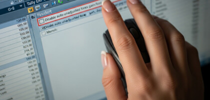 How to Disable Auto Unadjusted Forex Gain/Loss in Tally: A Step-by-Step Guide