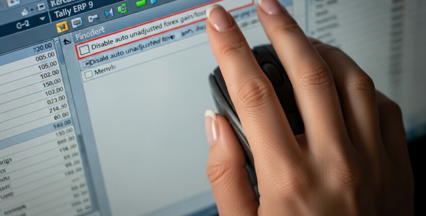 How to Disable Auto Unadjusted Forex Gain/Loss in Tally: A Step-by-Step Guide