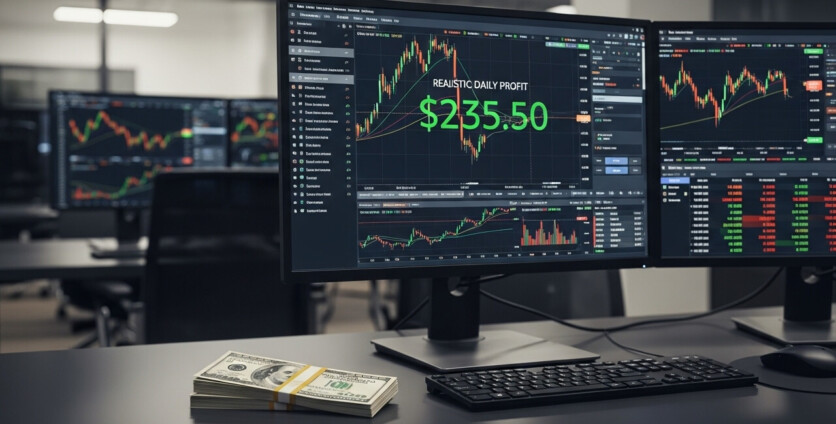 How Much Money Do Day Traders With $25,000 Accounts Make Per Day on Average?