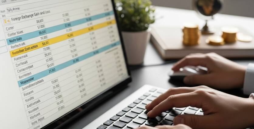 Recording Forex Gains and Losses in Tally Prime: A Comprehensive Guide