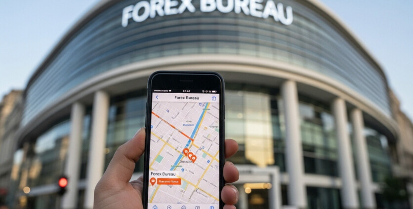Locating Open Forex Bureaus Near You Within a 6 km Radius