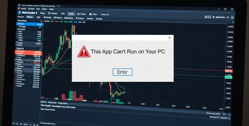 MetaTrader 5: Troubleshooting ‘This App Can’t Run on Your PC’