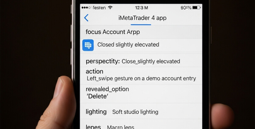 Deleting a Demo Account in MetaTrader 4 on iPhone: A Step-by-Step Guide