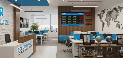 Overview of Rocking World Tours and Forex Private Limited in New Delhi: Company Profile and Visual Insights