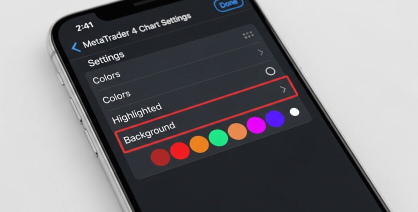 Changing the Background Color on MetaTrader 4 for iPhone: A Comprehensive Guide