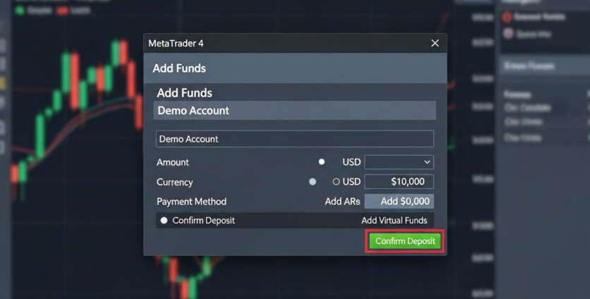 Adding Funds to Your MetaTrader 4 Demo Account: A Step-by-Step Guide