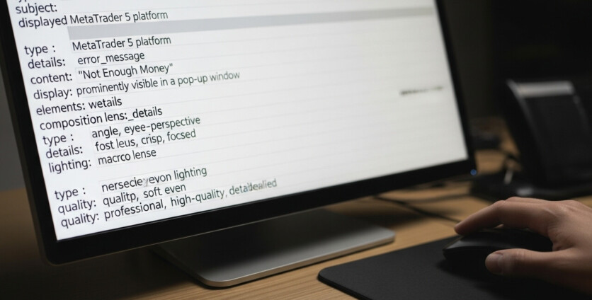 MetaTrader 5: Troubleshooting the ‘Not Enough Money’ Error