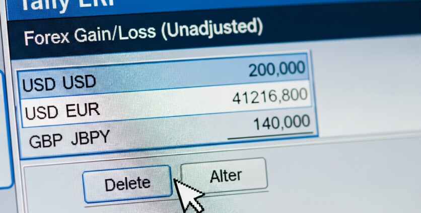 Deleting Unadjusted Forex Gain/Loss in Tally: A Comprehensive Guide