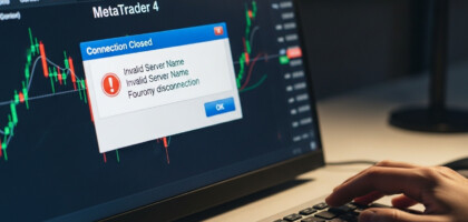MetaTrader 4 Connection Closed: Troubleshooting Invalid Server Name Errors