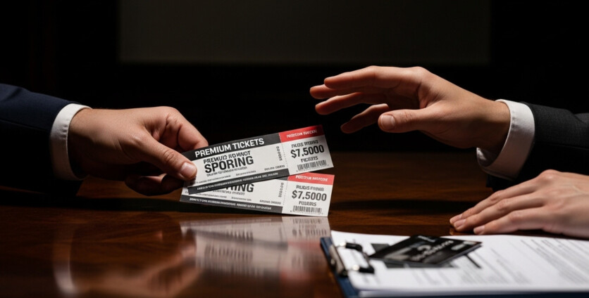 Can You Trust an Agent Offering Free Tickets to a Sporting Event in Exchange for a Purchase?
