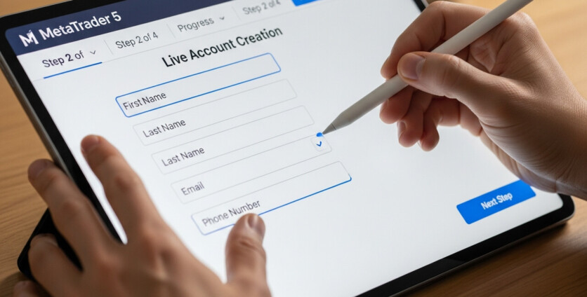 A Step-by-Step Guide to Creating a Live Account on MetaTrader 5