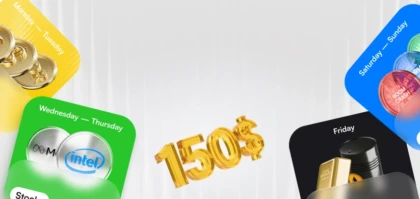 Bonus 150 $: Explorez les marchés et retirez vos bénéfices gratuitement